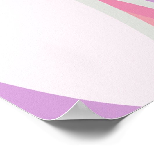 Easter Bunny Schattige Ears poster (Hoek)