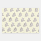 Easter bunny set inpakpapier vel (Voorkant 3)