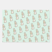 Easter bunny set inpakpapier vel (Voorkant)
