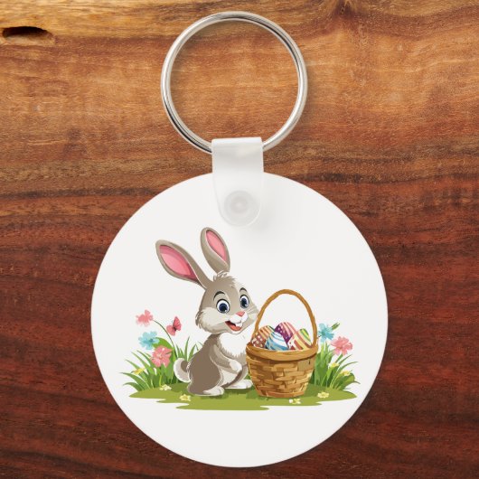 Easter bunny sleutelhanger (Achterkant)