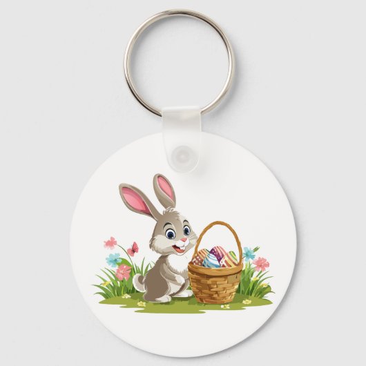 Easter bunny sleutelhanger (Achterkant)