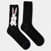 Easter Bunny Socks Festive Easter Socks Customize Sokken (Rechts)