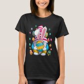 Easter Bunny Spring Gnome Easter Egg Hunting And B T-shirt (Voorkant)