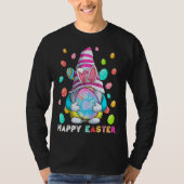 Easter Bunny Spring Gnome Easter Egg Hunting And B T-shirt (Voorkant)
