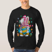 Easter Bunny Spring Gnome Easter Egg Hunting And B T-shirt (Voorkant)
