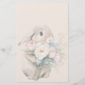 Easter Bunny Stationery Briefpapier (Achterkant)