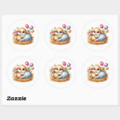 Easter Bunny Stickers (Vel)