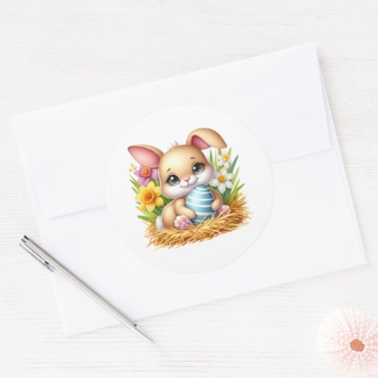 Easter Bunny Stickers (Envelop)