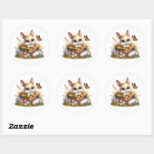 Easter Bunny Stickers (Vel)