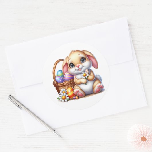 Easter Bunny Stickers (Envelop)