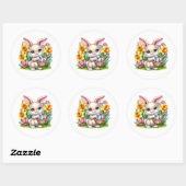 Easter Bunny Stickers (Vel)
