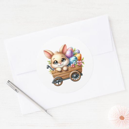 Easter Bunny Stickers (Envelop)