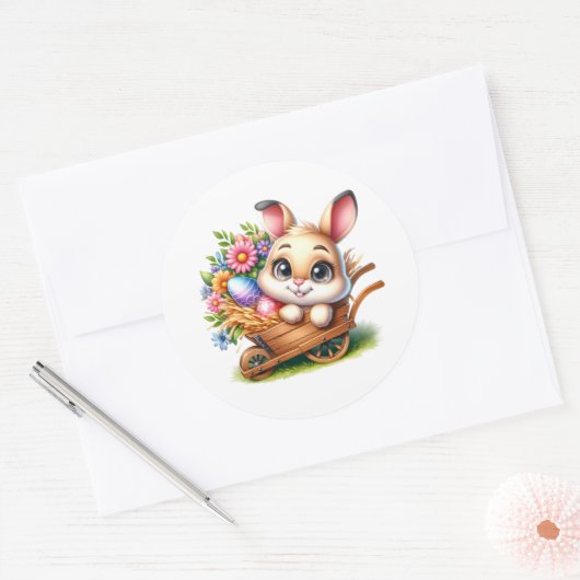 Easter Bunny Stickers (Envelop)