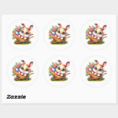 Easter Bunny Stickers (Vel)