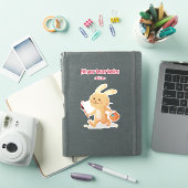 Easter Bunny Stories ontwerp 2 - Sticker (iPad Cover)