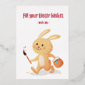 Easter Bunny Stories ontwerp 2 - Uitnodiging (Voorkant)