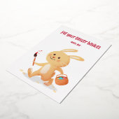 Easter Bunny Stories ontwerp 2 - Uitnodiging (Gedraaid)