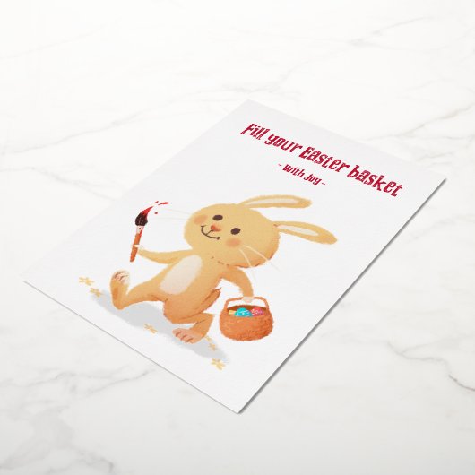 Easter Bunny Stories ontwerp 2 - Uitnodiging (Gedraaid)