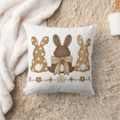 Easter Bunny Throw Pillow Design Kussen (Deken)