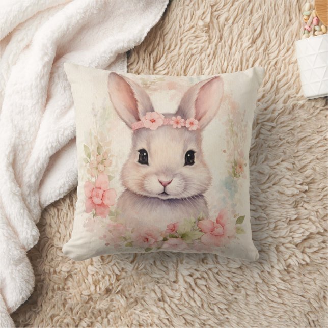 Easter Bunny Throw Pillow Design Kussen (Deken)