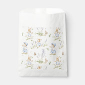 Easter Bunny Vintage Rabbit Bedankzakje (Voorkant)