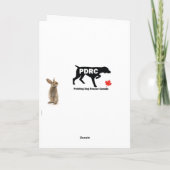 Easter Bunny Was Too Fast (Vizsla) - Greeting Card Feestdagen Kaart (Achterkant)