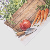 Easter Bunny Watercolor Tissue Paper Design Tissuepapier (Detail)