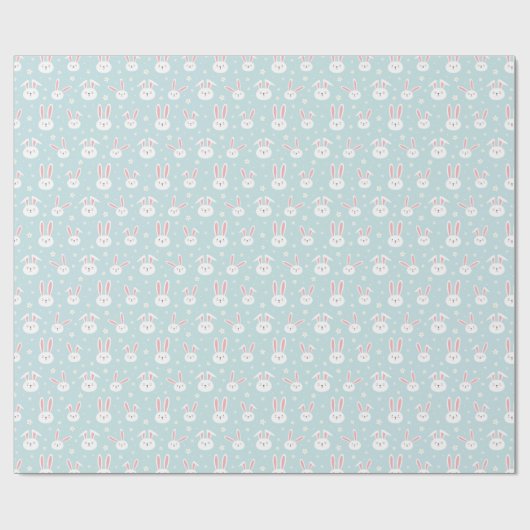 Easter Bunny Wrapping Paper Cadeaupapier (Vlak)