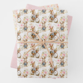 Easter Bunny Wrapping Paper Collection