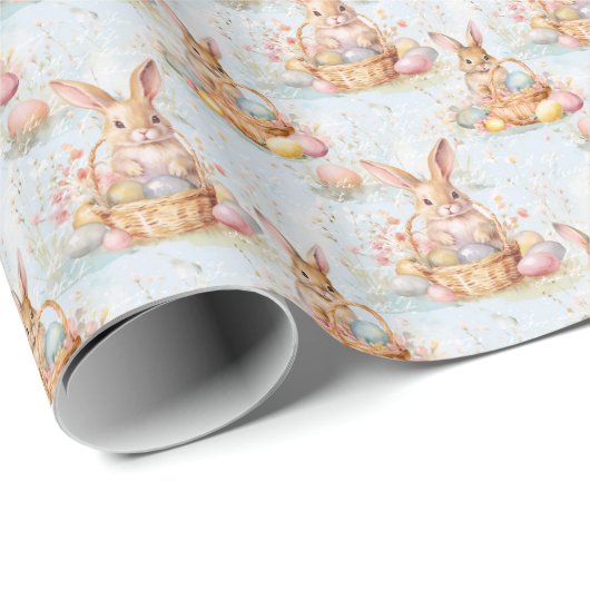 Easter Bunny Wrapping Paper Collection Cadeaupapier (Rol Hoek)