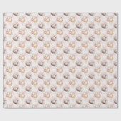 Easter Bunny Wrapping Paper Collection Cadeaupapier (Vlak)