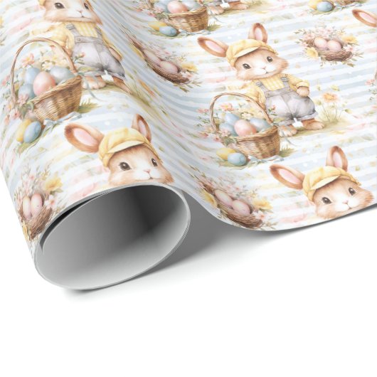 Easter Bunny Wrapping Paper Collection Cadeaupapier (Rol Hoek)
