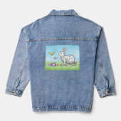 Easter Bunny's Egg Hunt Denim Jacket (Achterkant)