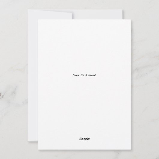 Easter Bunny's Egg Hunt Holiday Kaart (Achterkant)