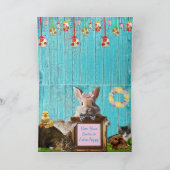 Easter Card - Cats and Bunnies Feestdagen Kaart (Binnen)