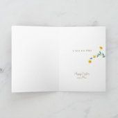 Easter Card from Mom to Adult Child Kaart (Binnen)