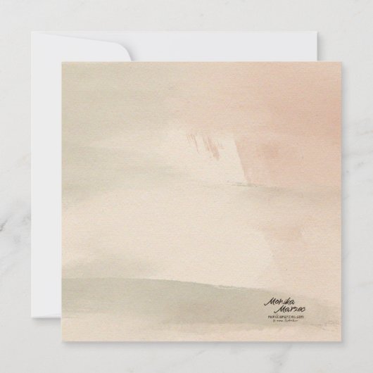 Easter Cat Kaart (Achterkant)