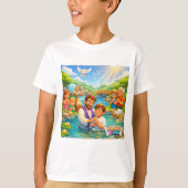 Easter Celebration — Parables4Kids.com T-shirt (Voorkant)