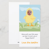 Easter Chick - Foto van Card Feestdagenkaart (Voorkant / Achterkant)