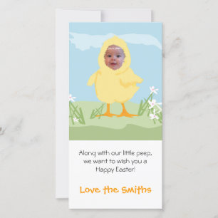 Easter Chick - Foto van Card Feestdagenkaart