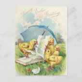  Easter Chick Holiday briefkaart (Voorkant)