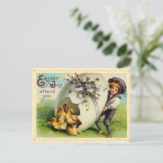  Easter Chicks Briefkaart (Staand voorkant)