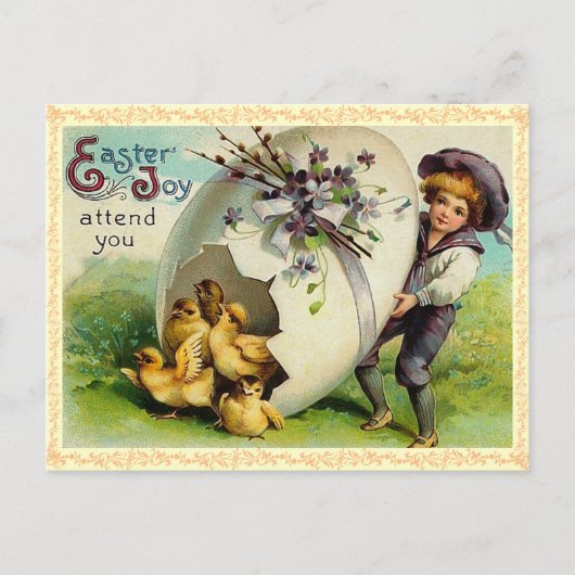  Easter Chicks Briefkaart (Voorkant)