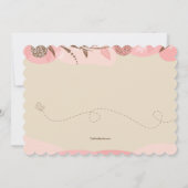 Easter Chicks Couples Baby shower Uitnodiging (Achterkant)