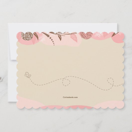 Easter Chicks Couples Baby shower Uitnodiging (Achterkant)