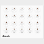 Easter Chocolate Bunny Ingredient Product Ronde Sticker (Vel)
