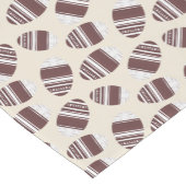 Easter Chocolate Egg Pattern Korte Tafelloper (Hoek)