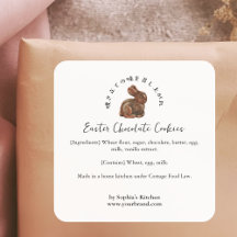 Easter Chocolate Rabbit Bakery Ingredient
