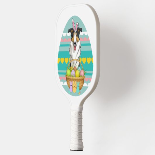 Easter Collie Pickleball Paddle (Links)