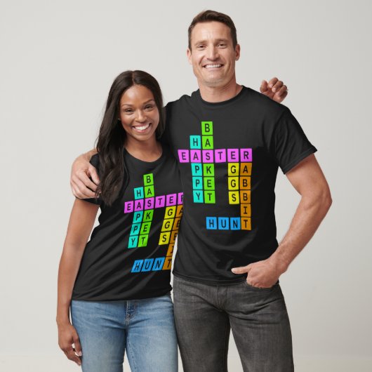 Easter Crossword Puzzle T-shirt (Unisex)